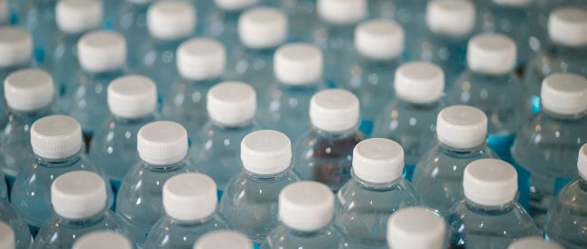 white plastic bottle lot